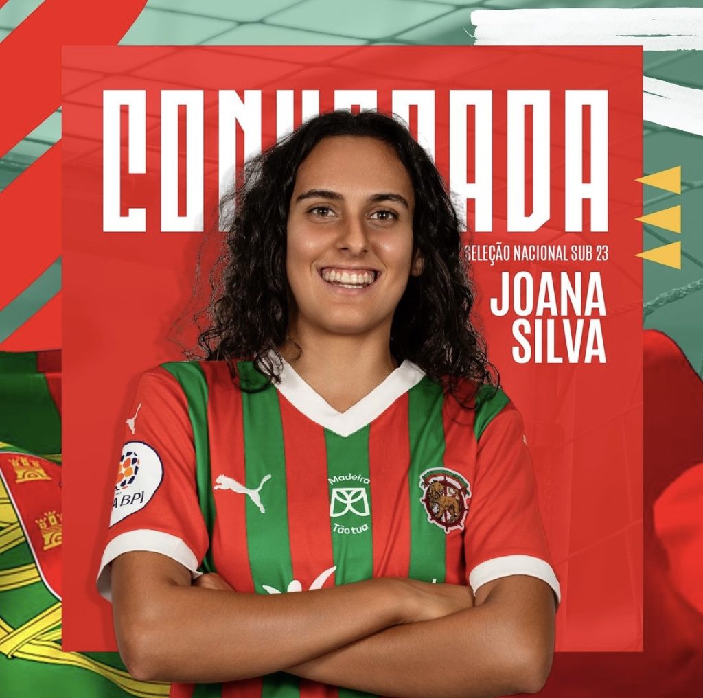 Joana Silva na convocatória para a Seleção Nacional SUB23